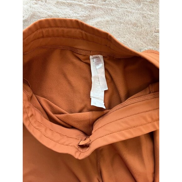 Fabletics Rust Orange Joggers With Pockets - Womens Size M - 100% Polyester - Picture 5 of 8